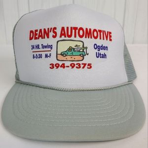 Vintage Snapback Mesh Trucker Hat Retro